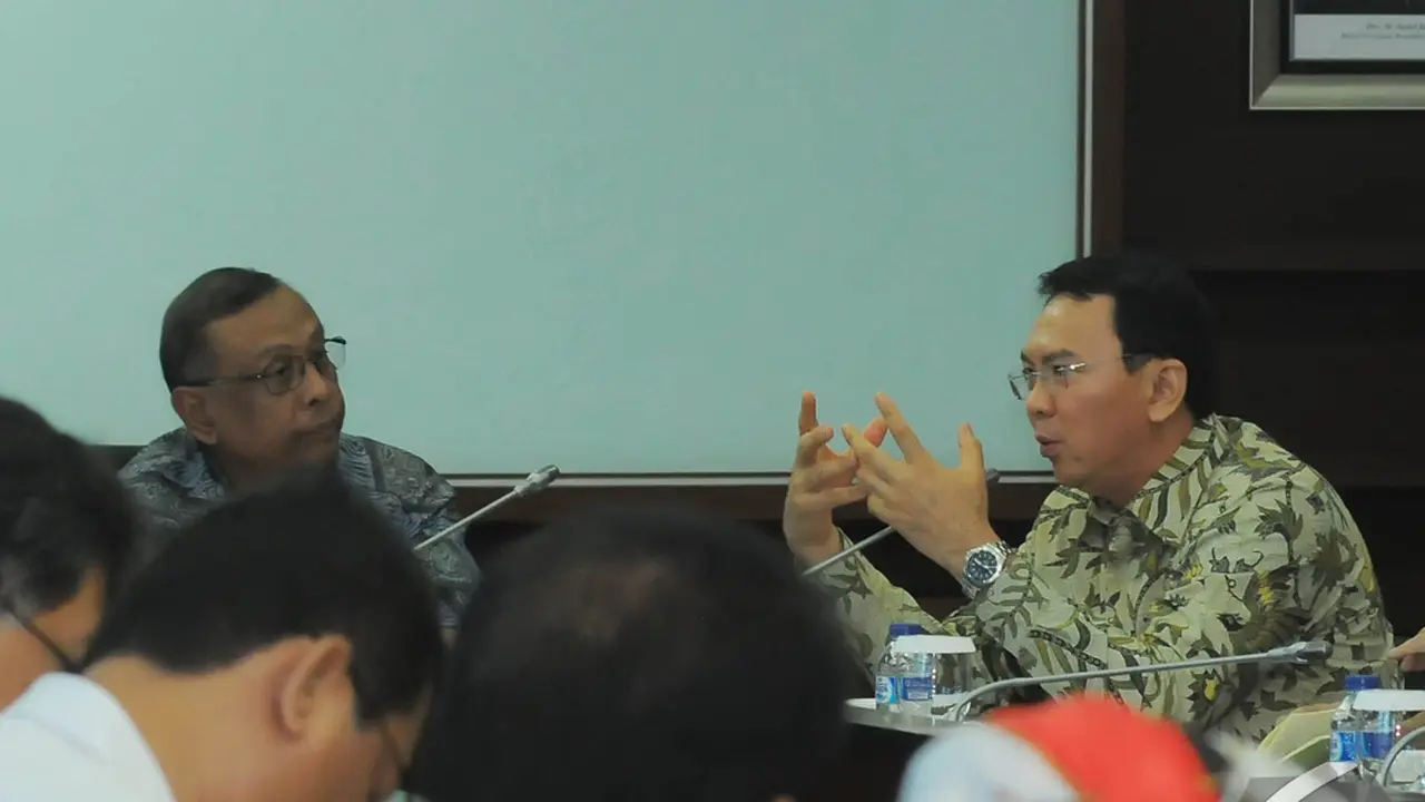 Antisipasi Banjir, Ahok Rapat Bersama di Kemen PU