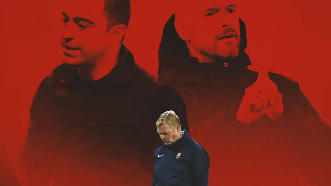 Barcelona - Xavi, Ronald Koeman, Erik ten Hag