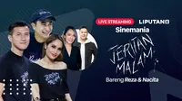 Saksikan Live Streaming Sinemania Bersama Cast Film Jeritan Malam. sumberfoto: Vidio