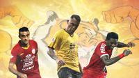 Persija Jakarta - Otavio Dutra, Beto Goncalves, Osas Saha (Bola.com/Adreanus Titus)