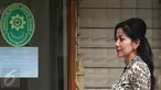 Venna Melinda saat berada di PN Jaksel untuk mediasi harta gana-gini dengan Ivan Fadillah, Jakarta, Selasa (8/3/2016). Mediasi membahas mengenai harta bersama berupa rumah seharga Rp 6 miliar dan mobil Alphard. (Liputan6.com/Herman Zakharia)