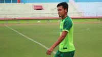Pemain Persebaya Surabaya, Bayu Nugroho. (Bola.com/Aditya Wany)