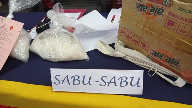 Sabu yang diselundupkan dalam tangki mobil yang diamankan Unit Reskrim Polsek Tanjung Duren
