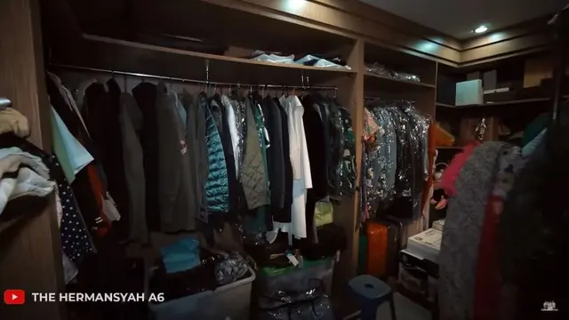 Menengok Basement Rumah Ashanty, Kamarnya Bak Hotel dan Ada Lemari Penuh Baju