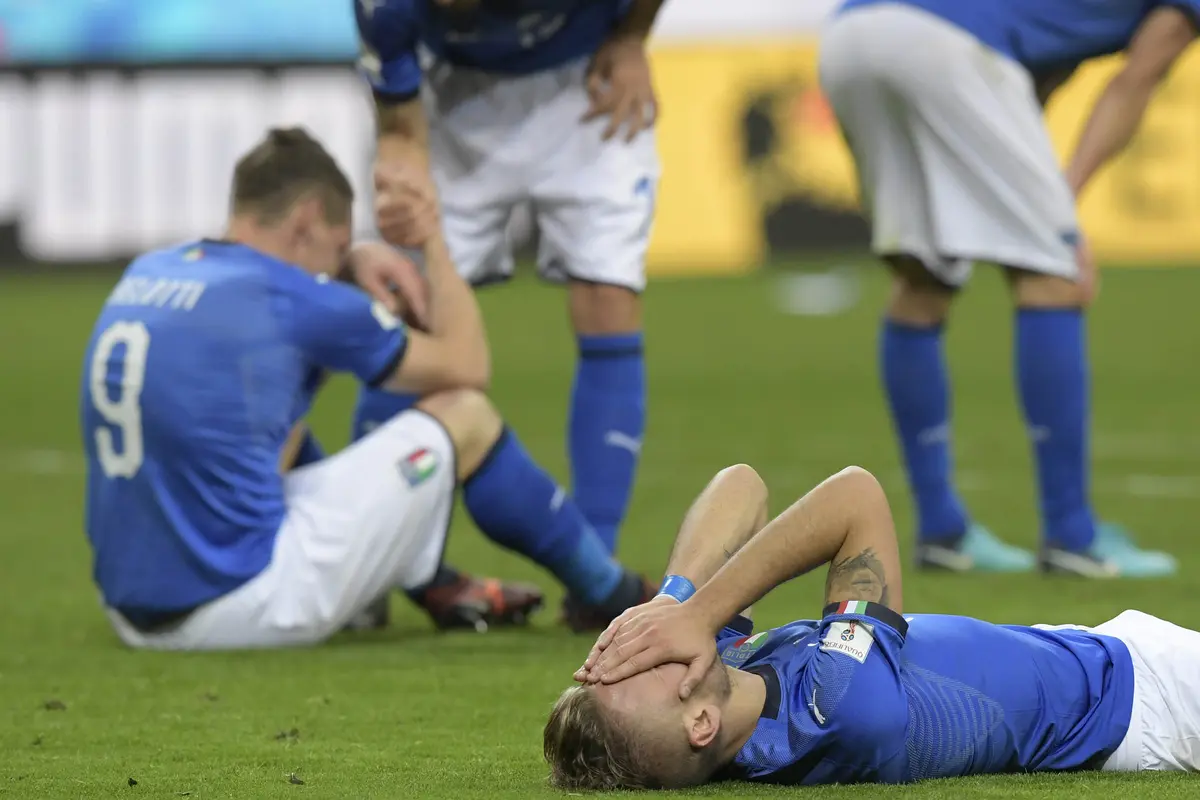Italia, Swedia, Piala Dunia 2018