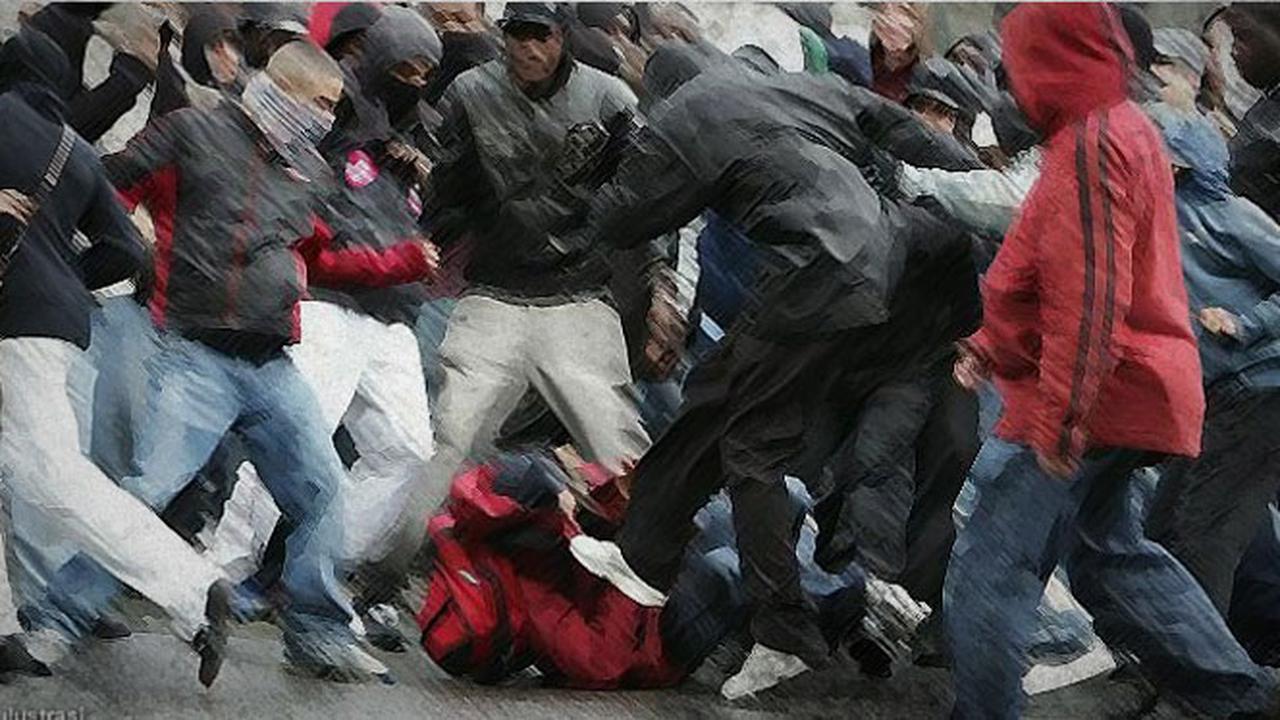 Ilustrasi Tawuran 1 (Liputan6.com/M.Iqbal)