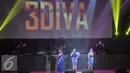 3 Diva gelar konser bertajuk "Live Exclusive Concert-3 Diva" di Balai Sarbini, Jakarta, Sabtu (17/9). Konser ini merupakan rangkaian dari konser di 3 kota yakni Yogyakarta, Jakarta berakhir di Surabaya. (Liputan6.com/Yoppy Renato)