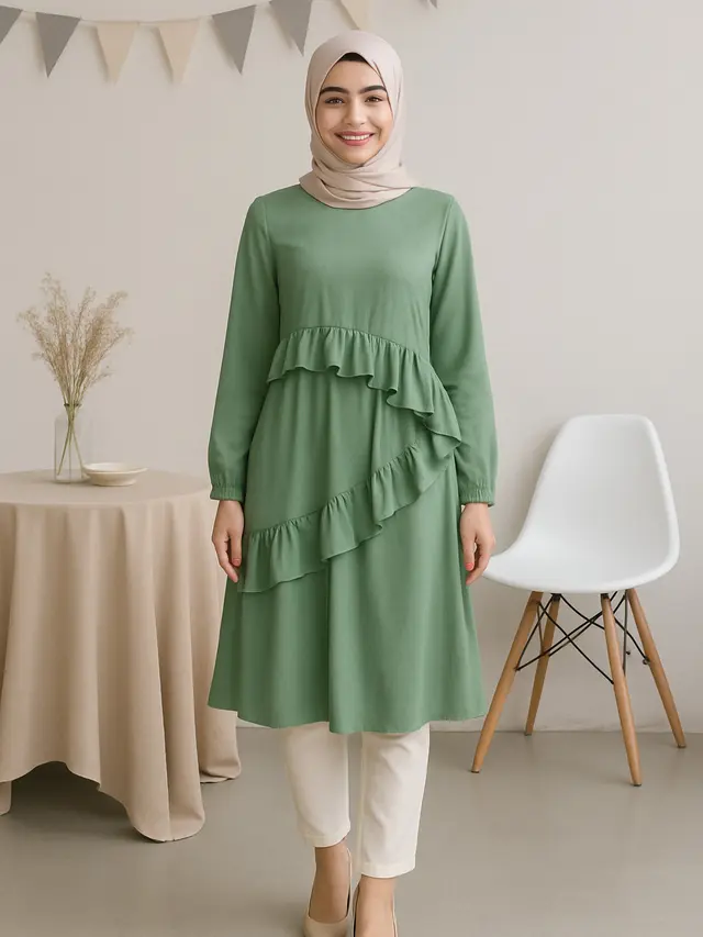 Model Tunik Agar Perut Tidak Buncit