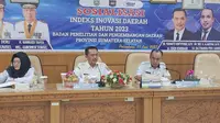Kunjungi Balitbangda Sumsel, Kepala BSKDN Minta Setiap OPD Perkaya Substansi Inovasi