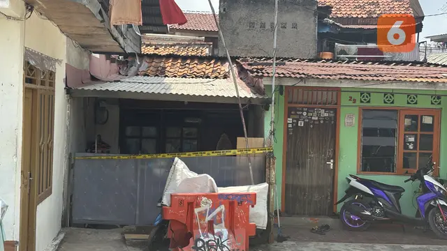 Rumah kontrakan suami bakar istri di Jakarta Timur