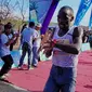 Pelari asal Kenya borong juara dalam ajang Merak Balu-Run 2023 di kawasan Taman Nasional Baluran (Istimewa)