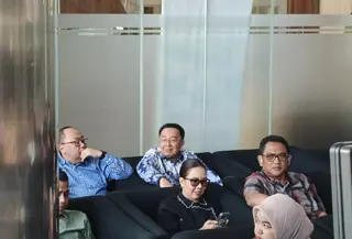 Anggota V Badan Pemeriksa Keuangan (BPK) Bobby Rizaldi memenuhi panggilan penyidik Komisi Pemberantasan Korupsi (KPK). (Liputan6.com/Dimas Ramadhan Wicaksana)