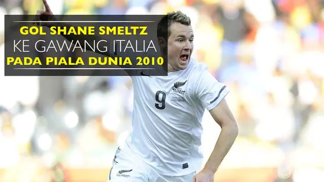 Berita video gol marquee player Pusamania Borneo FC, Shane Smeltz, ke gawang Italia pada Piala Dunia 2010. Seperti apa gol Smeltz itu?