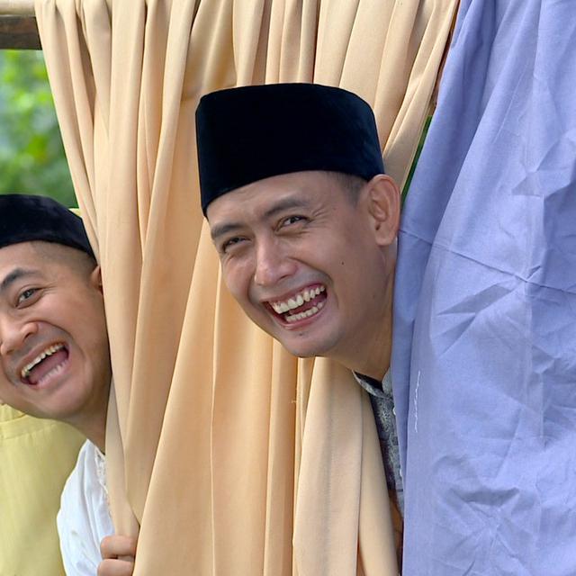 5 Potret Kocak Menyebalkan Trio Bintang Abrar Ali Di Pesantren Rock N Dut Sctv Showbiz Liputan6 Com