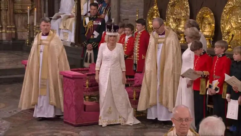 Prosesi Penobatan Raja Charles III dan Ratu Camilla di Inggris. (Youtube/The Royal Family)