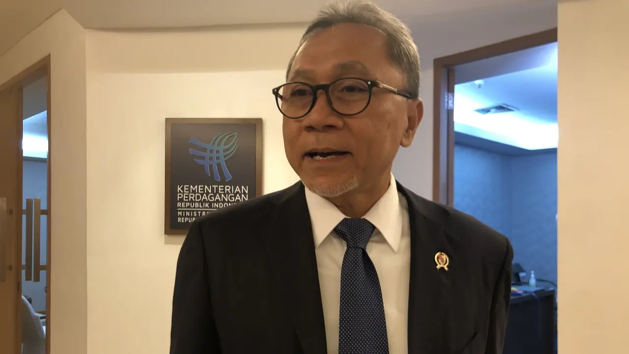 Menteri Perdagangan (Mendag) RI Zulkifli Hasan (Zulhas) (Liputan6.com/Elza Hayarana Sahira)