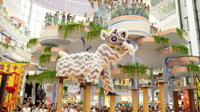 Pertunjukan Barongsai