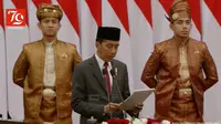 Presiden Joko Widodo (Jokowi) pada Penyampaian RUU APBN 2025 dan Nota Keuangan, 16 Agustus 2024