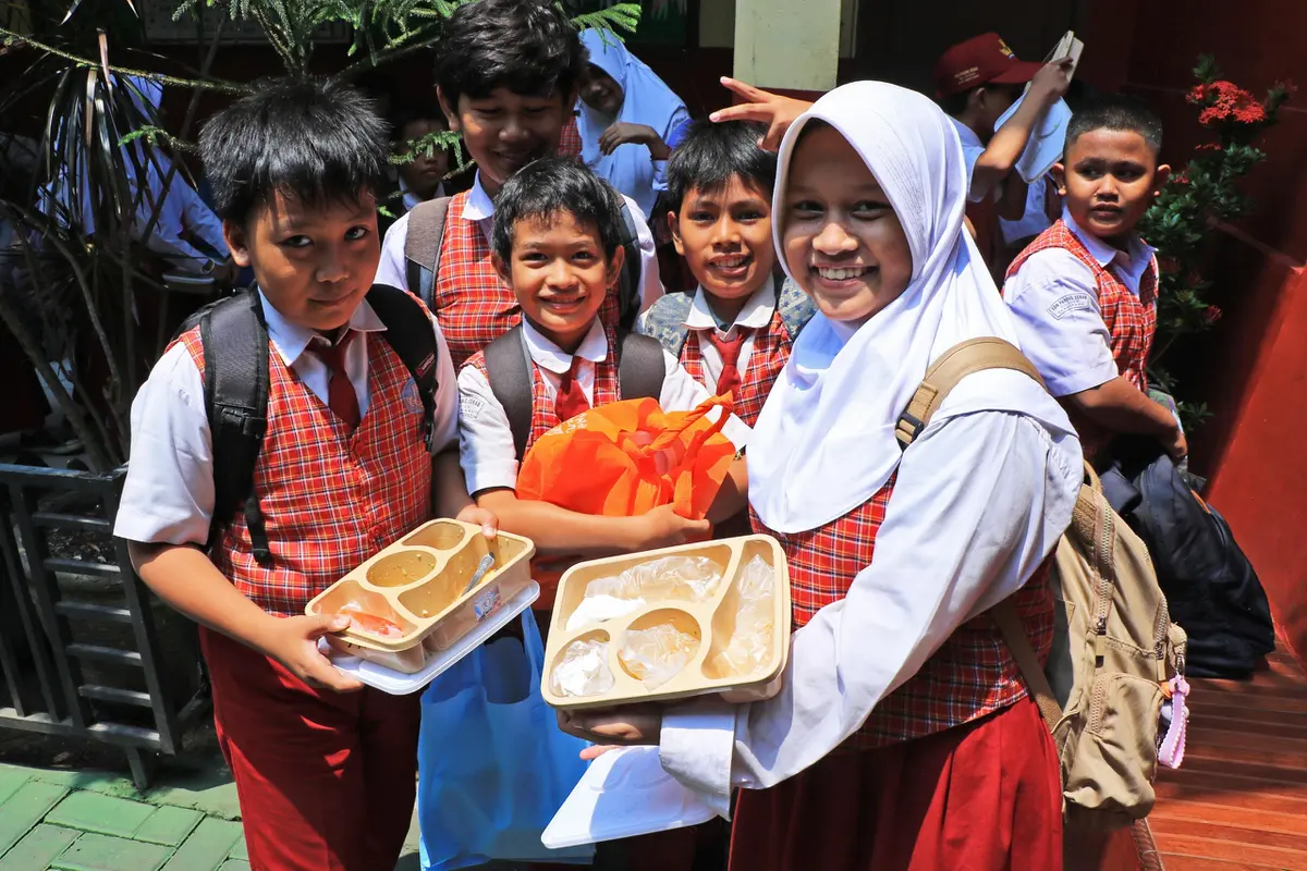 Menu Makan Bergizi Gratis Kian Diminati Siswa-Siswi di Tangerang, Ternyata Ini Rahasianya