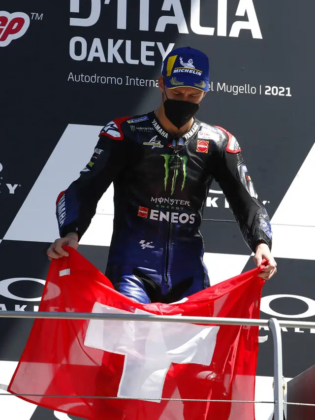 FOTO: Fabio Quartararo Tercepat di MotoGP Mugello