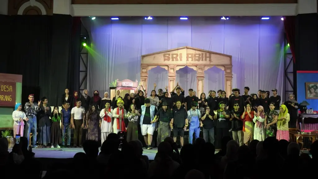 Pertunjukan Sri Asih 1989./copyright istimewa