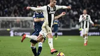 2. Cristiano Ronaldo (Juventus) - 9 gol dan 5 assist (AFP/Marco Bertorello)