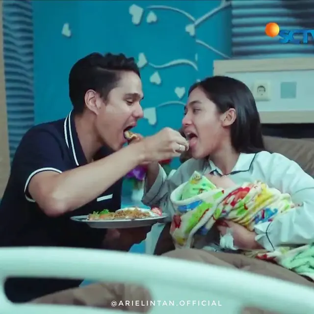 Jadi Suami Istri, Ini 6 Potret Cut Syifa dan Mischa Chandrawinata Momong Anak di Sinetron