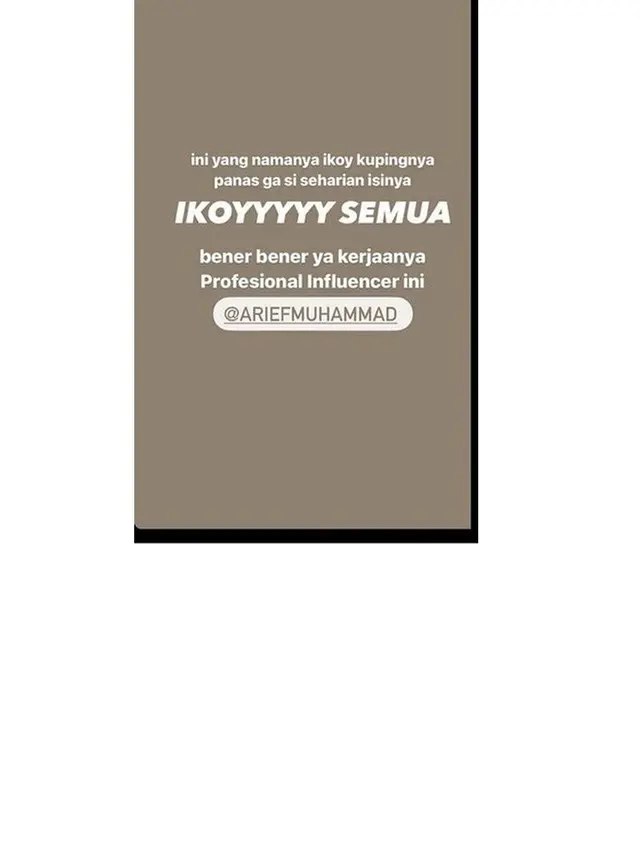 7 Selebriti Ini Tolak Ikut Tren Ikoy Ikoy Ala Arief Muhammad, Disebut Bisa Lemahkan Mental