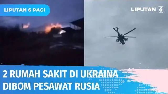 VIDEO: Rusia Serang Kota Zhytomyr, 2 Rumah Sakit Dibombardir hingga Porak-poranda