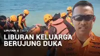 Liburan Berujung Duka, Bapak dan Anak Tenggelam di Muara Pasir Putih Sukabumi