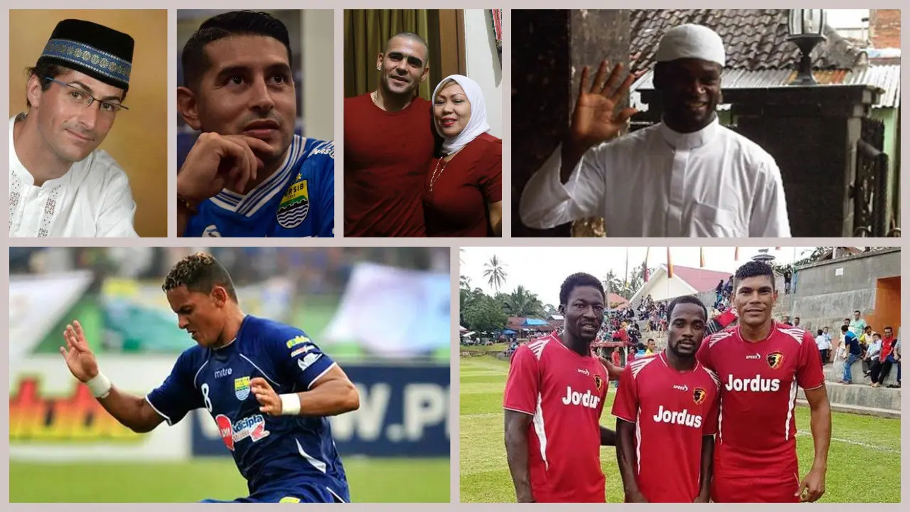 Pemain mualaf di Indonesia