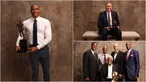 Berikut ini foto-foto Russell Westbrook dan para pemenang NBA Awards 2017. (Kolase foto-foto dari NBAE via Getty Images)