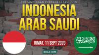 Timnas Indonesia - Timnas Indonesia U-19 Vs Arab Saudi U-19 2 (Bola.com/Adreanus Titus)