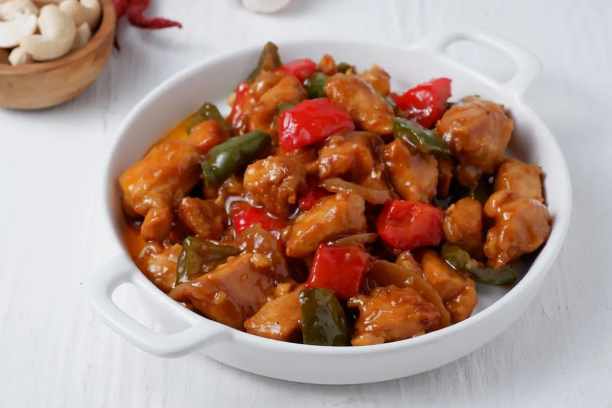 tumis ayam kung pao chicken saus tiram