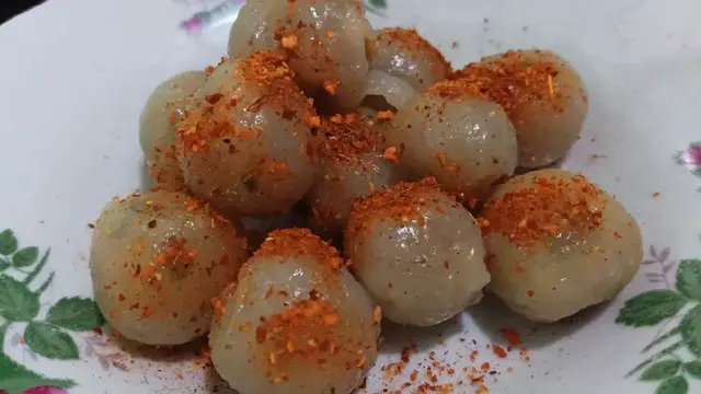 Resep cilok isi ayam suwir. (dok. Cookpad @cook_18500001)