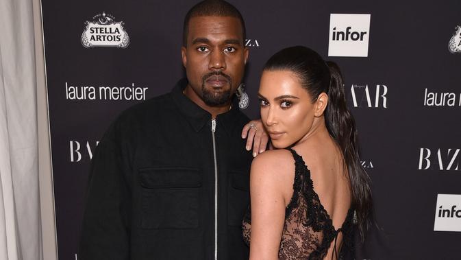 Ini perubahan yang harus dilakukan Kim Kardashian demi bersama Kanye West. (Bryan Bedder / AFP)