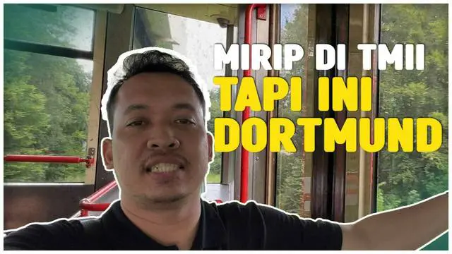Jurnalis Bola.com (Gerendo Pradigdo) mendapat kesempatan untuk mencoba kereta gantung di Dortmund. Seperti apa keseruannya? Berikut ini video selengkapnya