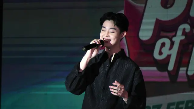 Gabriel Prince menggelar fan meeting bertajuk “Prince of My Heart” di Kuningan City Jakarta, Senin (27/2/2023). (Foto: Dok. Instagram @mallkuningancity)