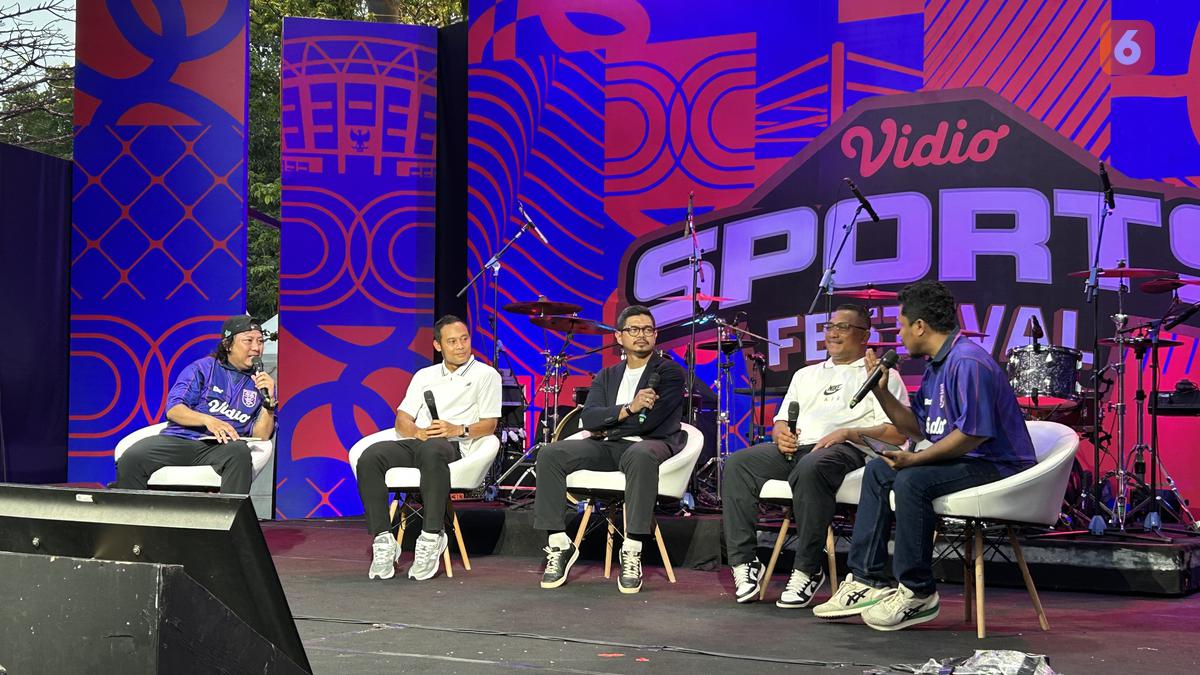Tiga Legenda Sepak Bola Indonesia Bicara soal Timnas di Hari Kedua Vidio Sports Festival