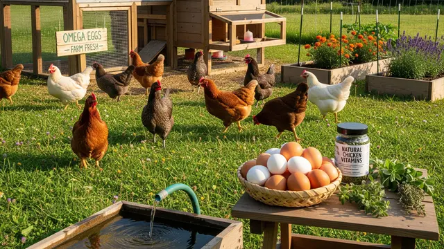Ternak Ayam Rumahan yang Menghasilkan Telur Omega Sehat