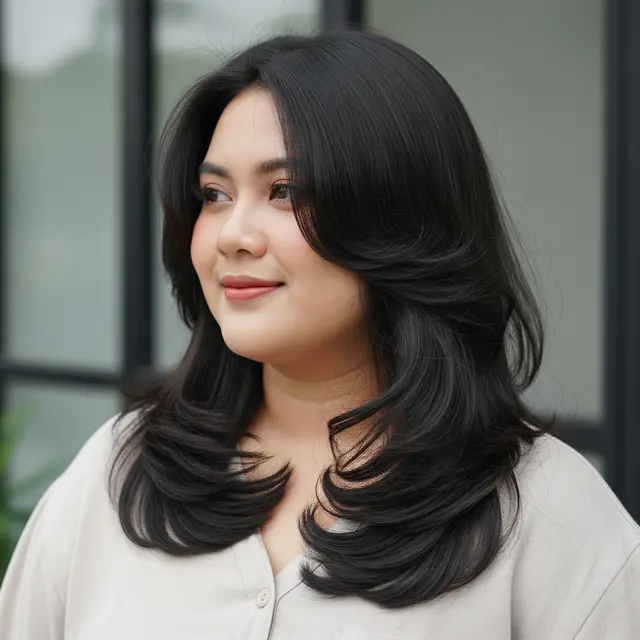 9 Potongan Rambut Wanita Gemuk Umur 30 Agar Terlihat Tirus
