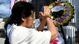 22 tahun lalu atau tepatnya 12 Oktober 2002, sebuah tragedi terorisme yang disebut-sebut terparah di Indonesia terjadi. (SONNY TUMBELAKA/AFP)