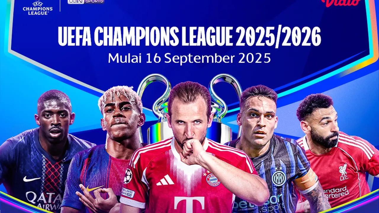 Live streaming Champions League hanya di Vidio. (dok. vidio.com)