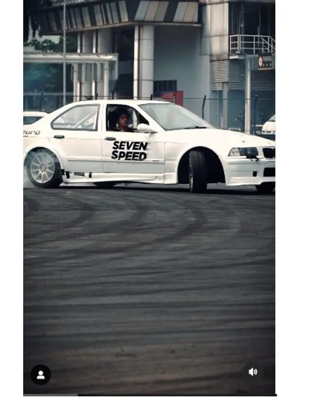 9 Potret Al Ghazali Latihan Drifting, Siap Ikut Kompetisi