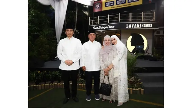 6 Potret Tasyakuran Ibas Yudhoyono dan Aliya Rajasa Jelang Berangkat Haji