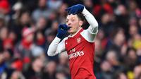 Gelandang Arsenal asal Jerman, Mesut Ozil. (AFP/Glyn Kirk)