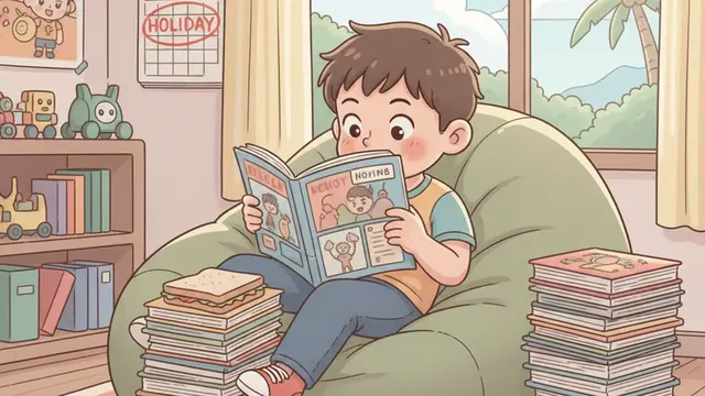 Liburan Sekolah di Rumah