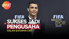 Berita video sportbites kali ini membahas tentang empat sepak bola yang juga sukses di dunia bisnis, salah satunya Cristiano Ronaldo.