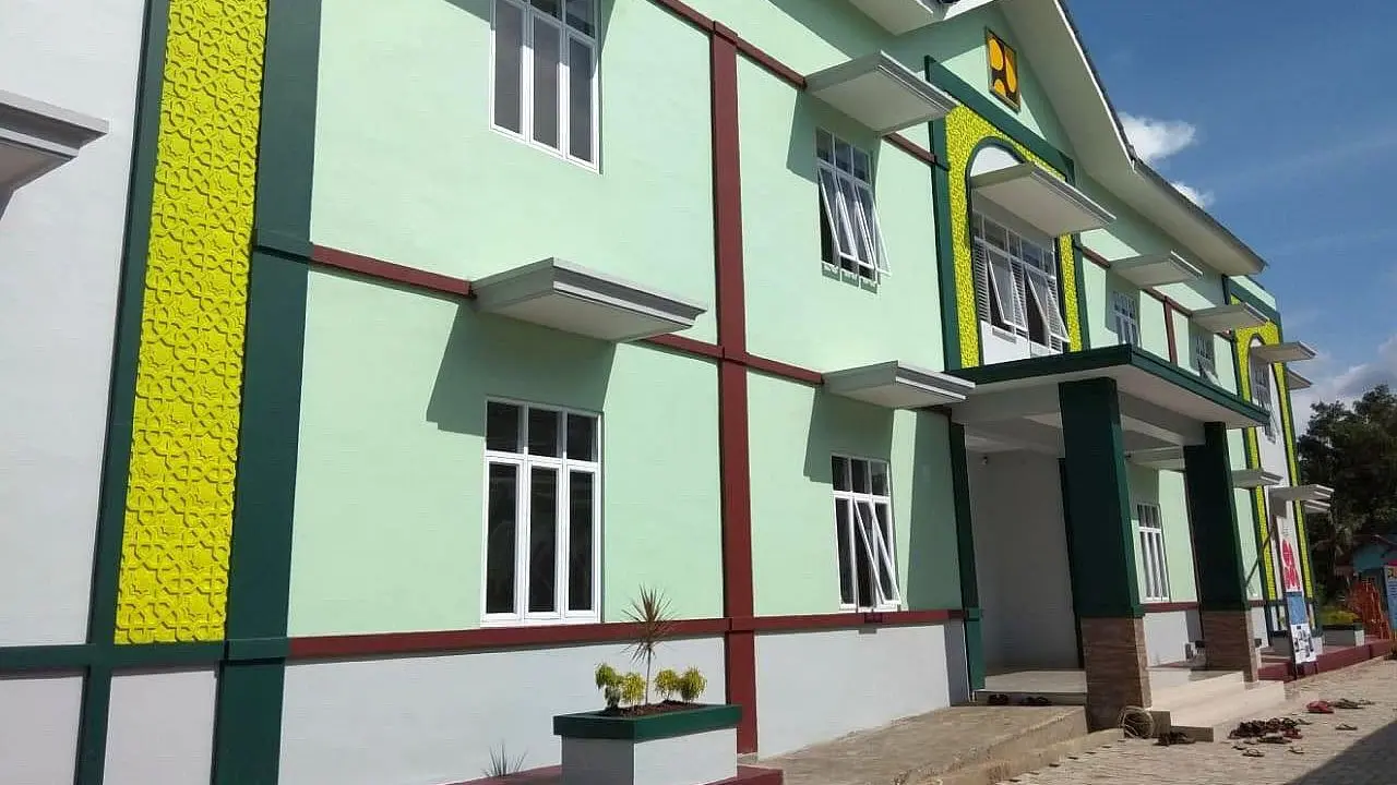 Rusun Pompes Assyaroniyyah, Lambung, yang dibangun oleh Kementerian PUPR
