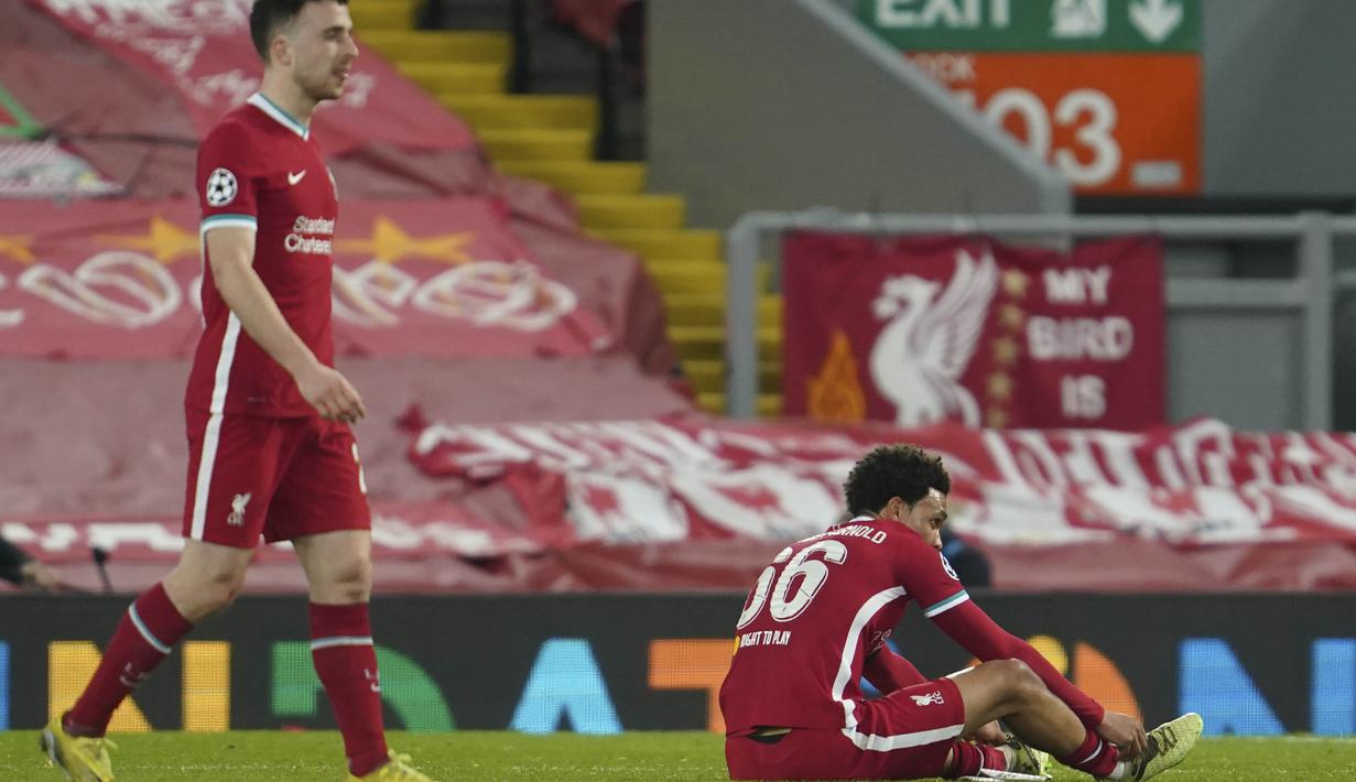 FOTO: Gagal Taklukkan Real Madrid, Liverpool Tersingkir ...